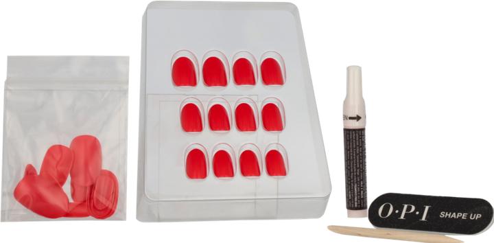 Actual product image OPI Xpress/On Nail Art (Artificial nails, Red)