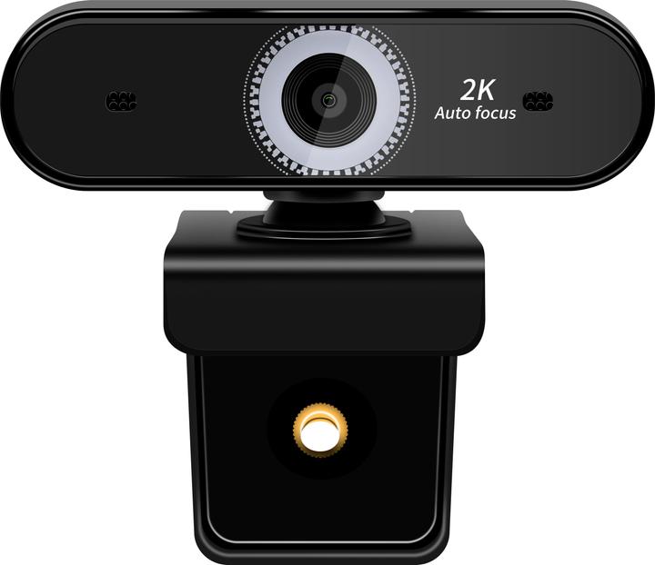 Produktbild Origin Storage USB Webcam 2K Full HD, 5 MP, 2592 x 1944 Pixel, 2K Ultra HD, 60 fps, 10x, USB 2.0 (5 Mpx)