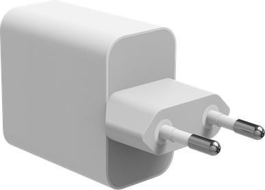Actual product image Zagg mophie Netzteil GaN 45W 2x USB-C 2026 weiss (45 W, 2 ports)