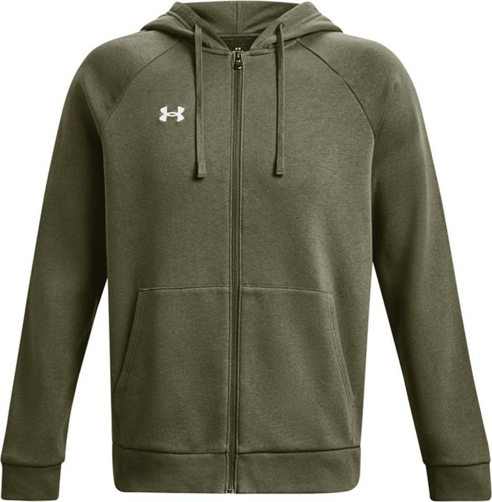 Actual product image No Name Under Armour Men's Rival Fleece FZ Hoodie Khaki 1379767 390 (M)