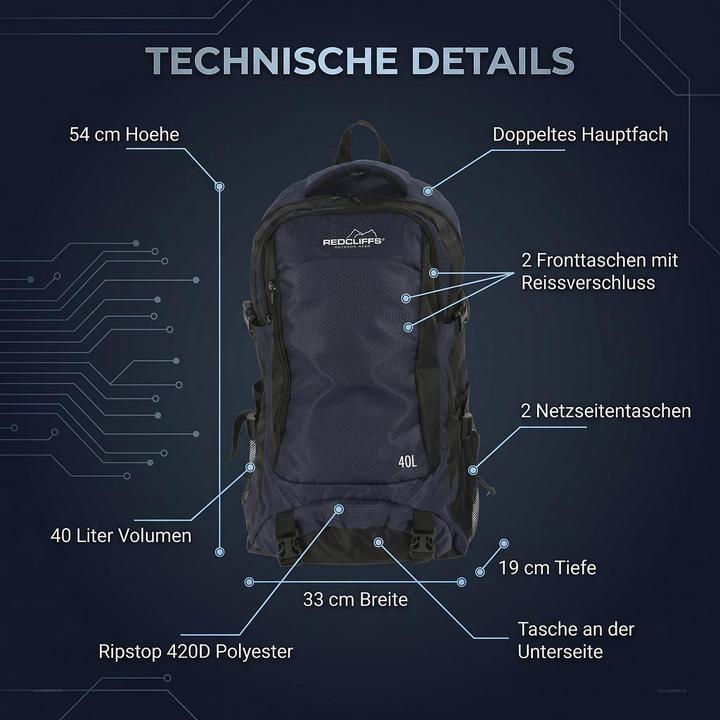 Image du produit Champ Sac à dos de randonnée (40 l)