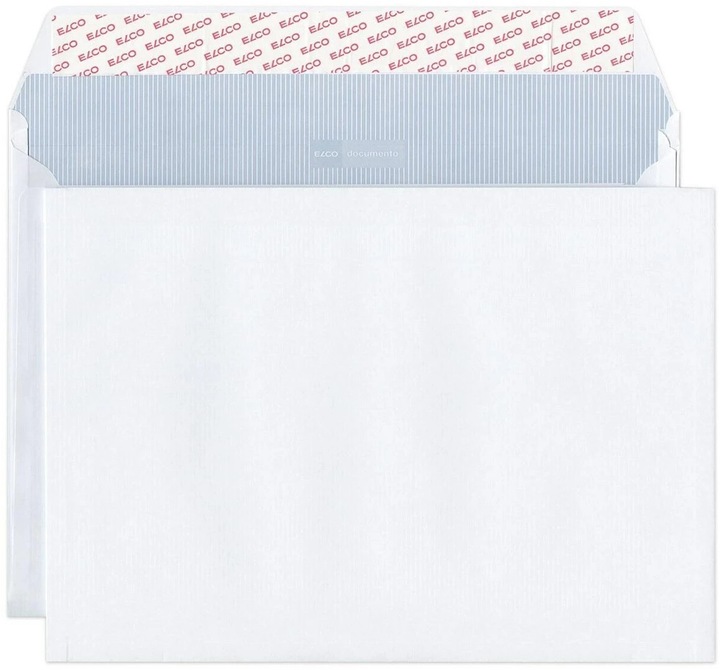 Produktbild Elco Briefumschläge Documento mit Seitenfalten, weiss (B4, 200 x)