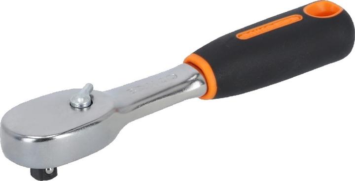 Irimo Birnenförmige 1/4"-Umschaltknarre mit 72 Zähnen und 5°-Rückschwenkwinkel, 120 mm – Einzelhandelsve (1/4")