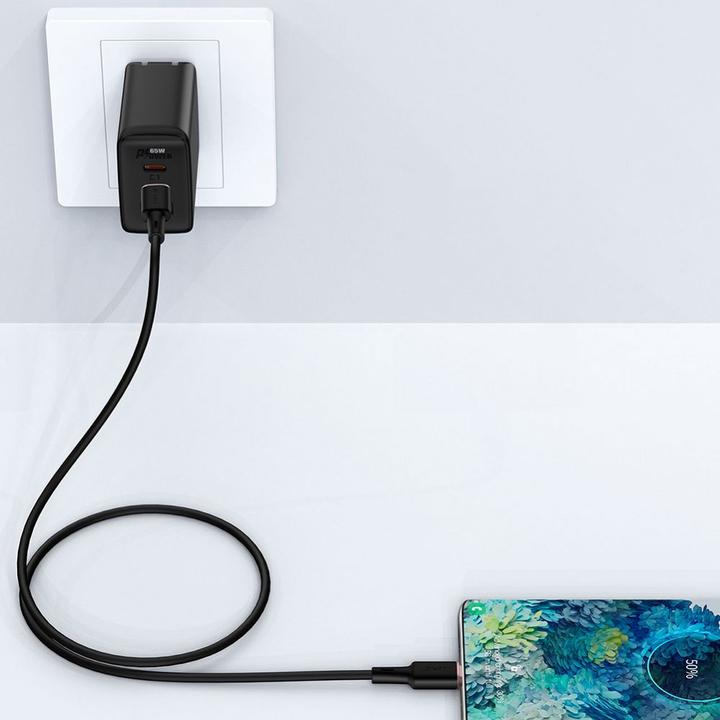 Actual product image Acefast C2-03 (1.20 m, USB 2.0, 60 W)