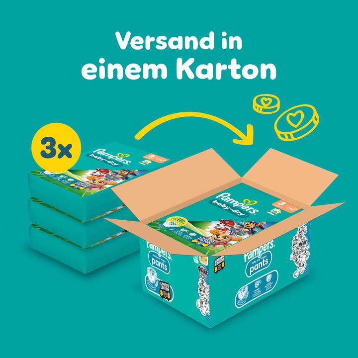 Produktbild Pampers Baby-Dry Paw Patrol Limited Edition (Gr. 3, Monatsbox, 234 Stück)