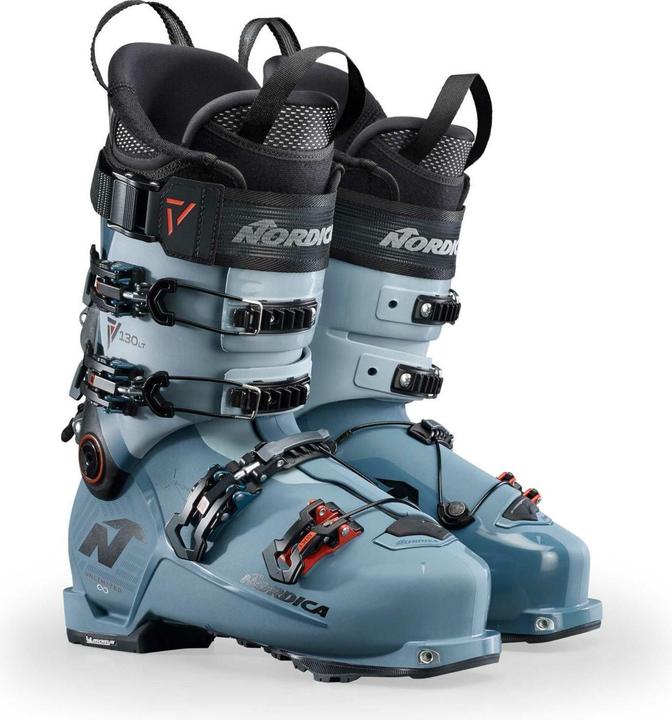 Actual product image Nordica Unlimited LT 130 Dyn Skischuhe Avio Black Red Herren (26.5)