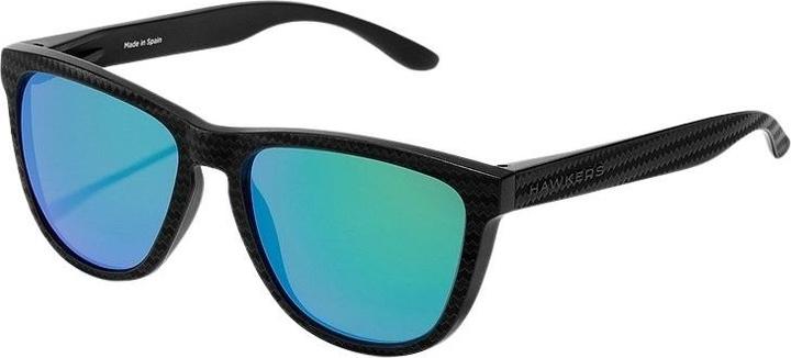 Actual product image Hawkers Polarised sunglasses One Raw Carbon Fiber Black Emerald Green (Ø 55.7 mm)
