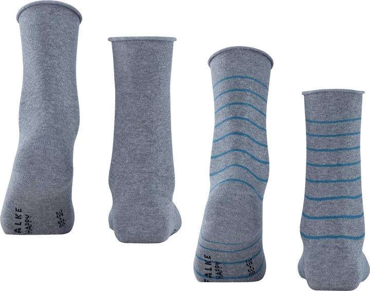 Actual product image Falke Socken Casual Bequem sitzend Happy Stripe 4-Pack SO (pack of 4, 35 - 38)