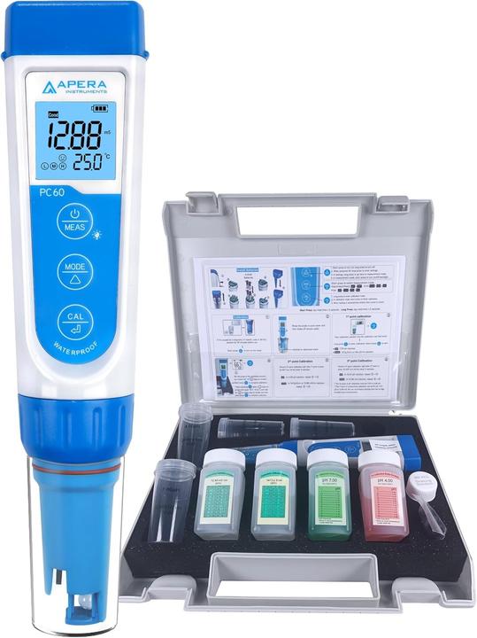 Actual product image Apera Instruments PC60 Premium 5-in-1 Multiparameter Meter