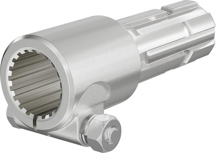 Actual product image Wiltec Adaptor Sleeve for PTO Shaft 175 mm w/ 1 3/4" 20N Spline Housing and 1 3/4" 6T Output Shaf (Tractor accessories)