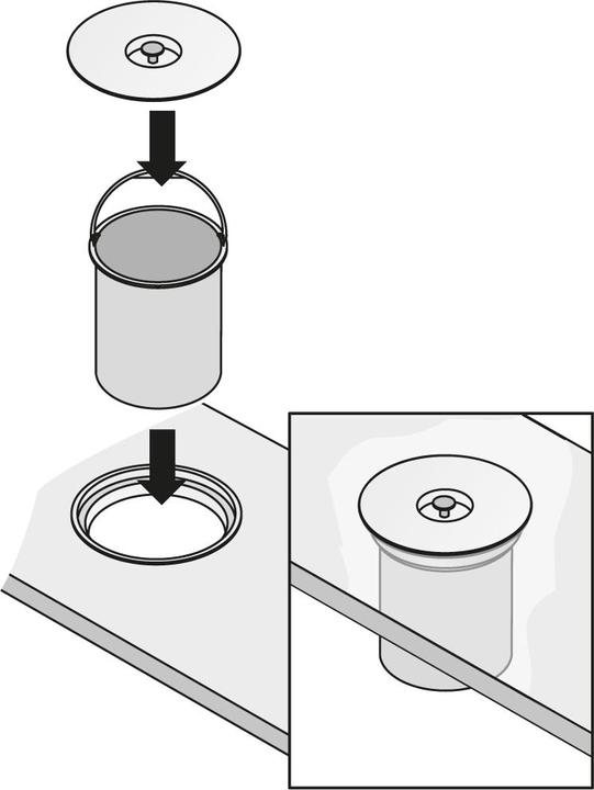 Actual product image Hettich Bin.it Drop HAU Abfallsystem D310mm 13l (13 l)