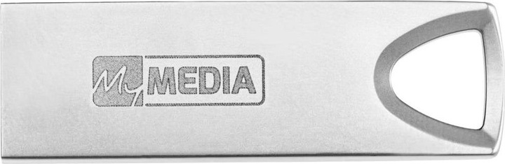 Image du produit MyMedia Clé USB 3.2 64 Go, type A, My Alu, argentée (64 Go, USB-A, USB 3.2)