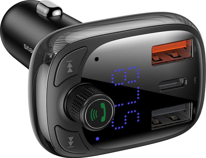 Actual product image Baseus Car Bluetooth MP3 Player T Shaped S-13