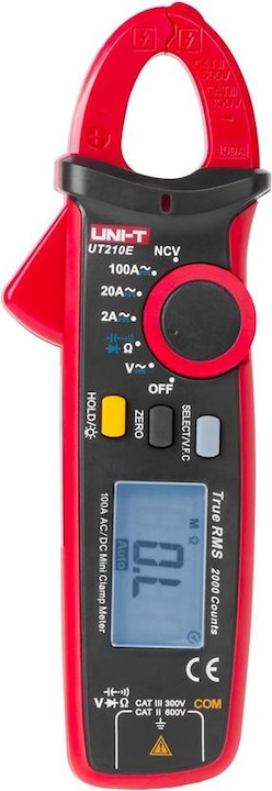 Actual product image Uni-T UT-210E (CAT III 300V, CAT II 600V)