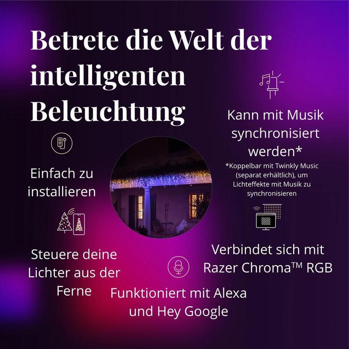 Produktbild Twinkly icicles (5 m)