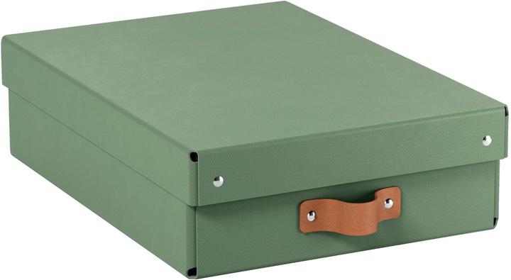 Leitz Archivbox Puro Recyclingkarton Mittelgross und Flach mit Deckel (A4)