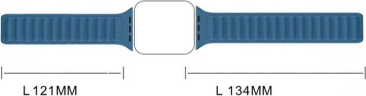 Immagine prodotto Hurtel Cinturino magnetico per orologio 6/5/4/3/2 / SE (40mm / 38mm) Bracciale magnetico a fascia nero (Apple Watch)