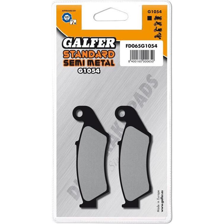 Galfer Bike, Bremsbeläge