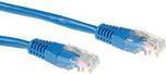 Immagine prodotto ACT Cavo patch LSZH U/UTP CAT6A blu di 2 metri con connettori RJ45. Cat6a u/utp lszh blu 2.00m (U/UTP, CAT6a, 2 m)