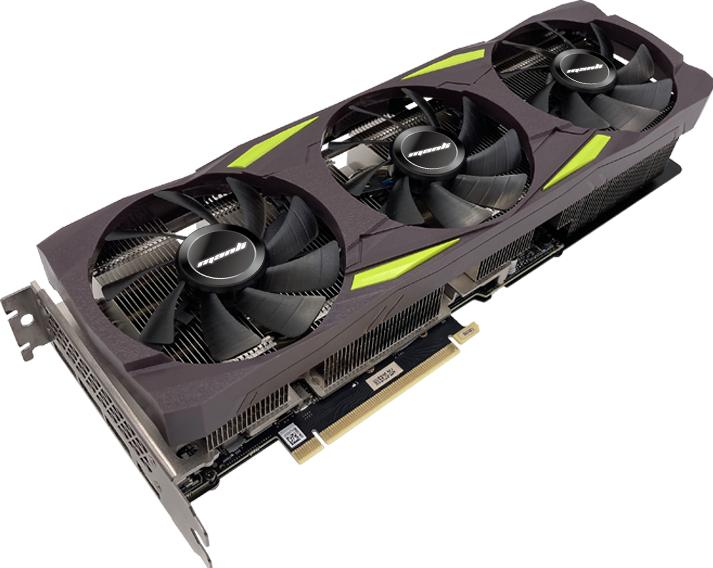 Actual product image Manli GeForce RTX 3090 Triple Fan (24 GB)