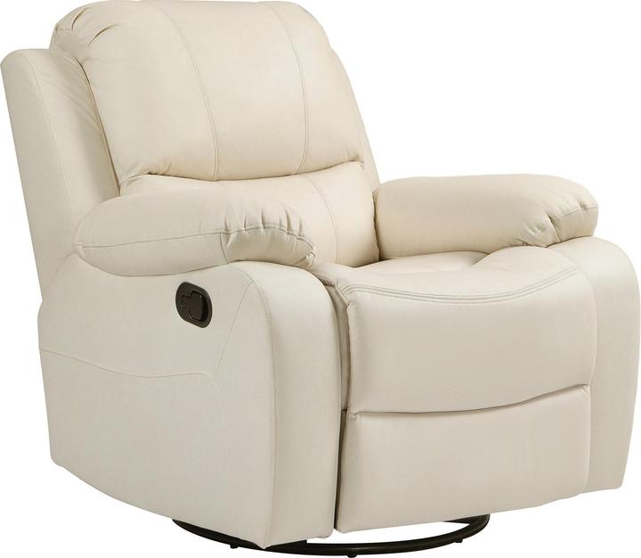 Image du produit Homcom Relaxsessel Polyester, Stahl Cremeweiss