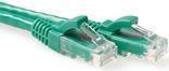 Produktbild ACT Green 2 meter U/UTP CAT6 patch cable snagless with RJ45 connectors. Cat6 u/utp snagless gn 2.00m (U/UTP, CAT6, 2 m)