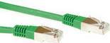 Produktbild ACT Green 1.5 meter F/UTP CAT5E patch cable with RJ45 connectors. Cat5e f/utp lszh green 1.50m (F/UTP, CAT5e, 1.50 m)