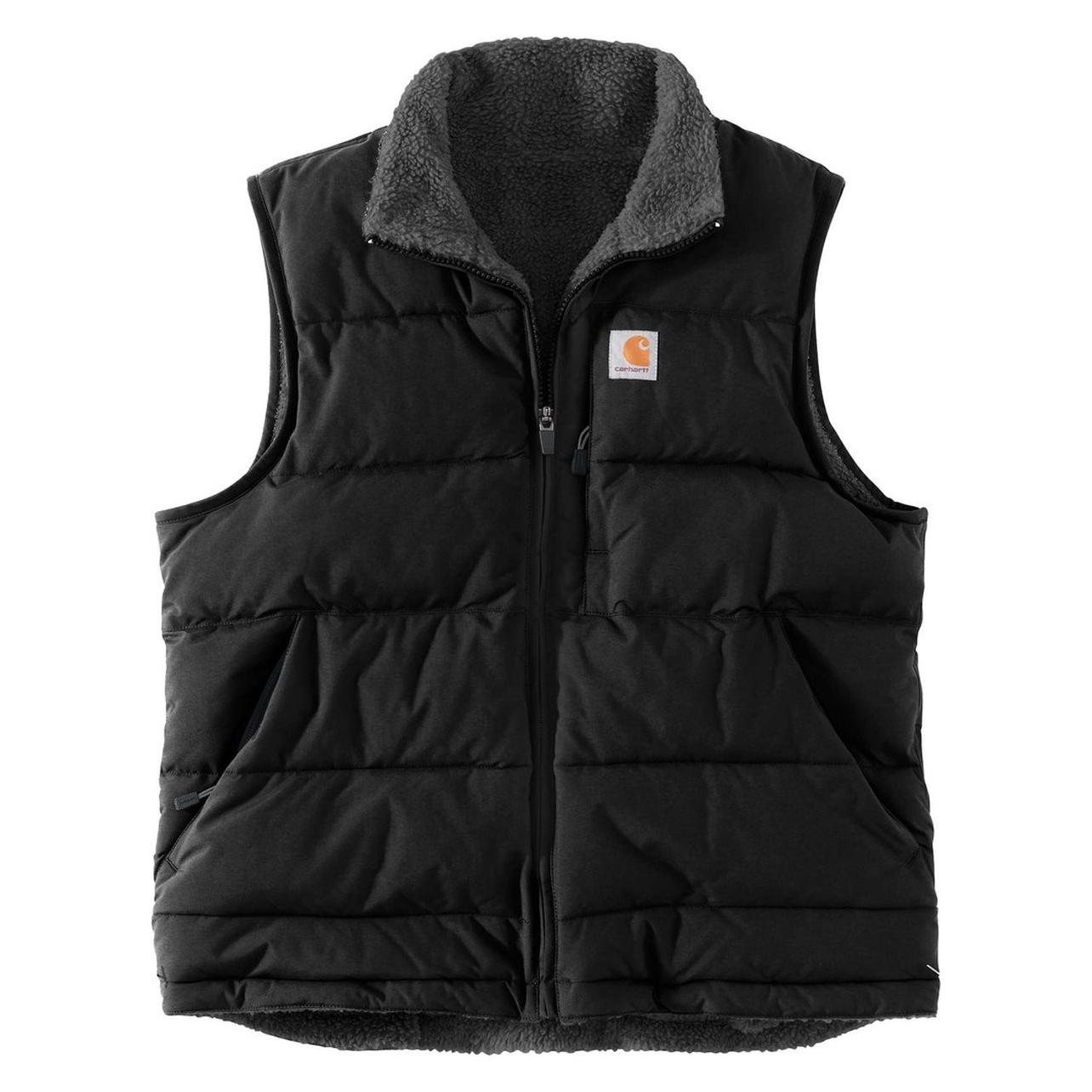 Carhartt, Vrouwen, Vesten, Relaxed Fit Montana Geïsoleerd Damesvest, Zwart, (S)