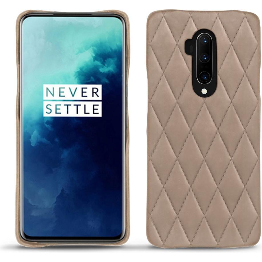 Noreve Lederschutzhülle (OnePlus 7T Pro), Smartphone Hülle, Beige