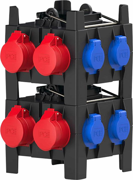 Actual product image PCE Plastic socket outlet distributor M-Imst 16/2-4 (6x)