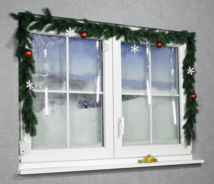 Produktbild Lunartec LED-Leuchtstäbe mit Schneefall-Effekt für innen & aussen (0.50 m)