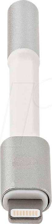 Actual product image Nedis Lightning – 3.5 mm Buchse (0.13 m, 3.5mm jack (AUX), Lightning)