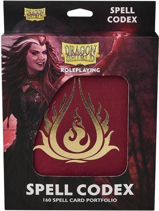 Image du produit Shield Sleeves RPG - Spell Codex - Rouge sang