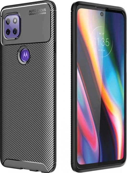 Produktbild Screenguard Motorola Moto G 5G Hülle Carbon Design TPU Case (Motorola Moto G 5G)