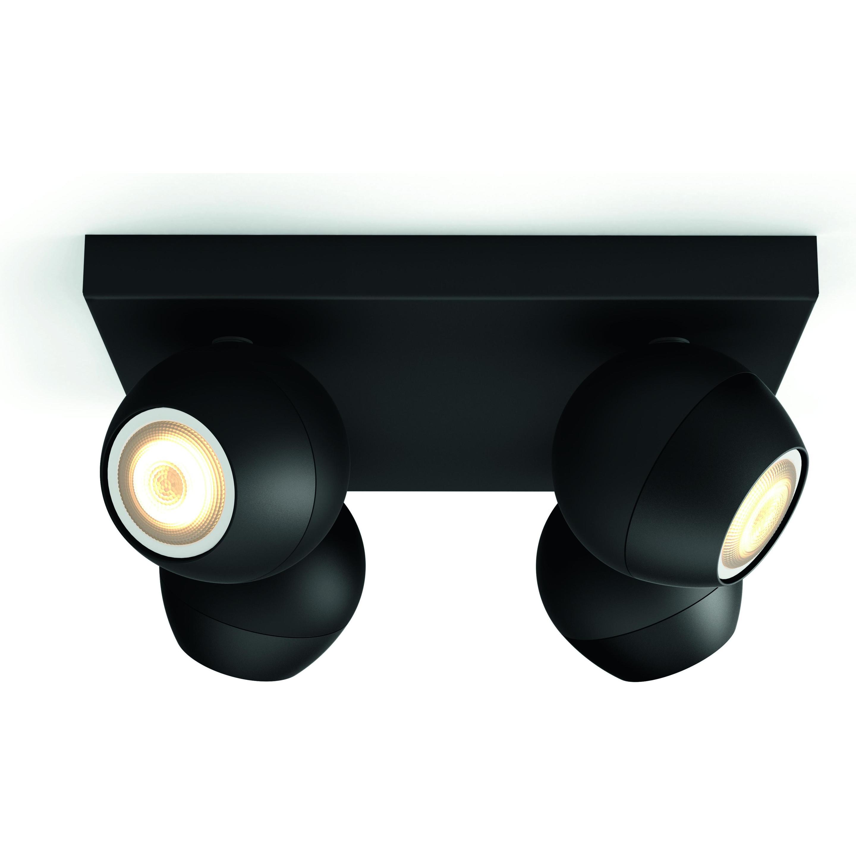 Thumbnail - Philips Hue, Wandleuchte + Deckenleuchte, Buckram Basic BT (1400 lm, GU10)