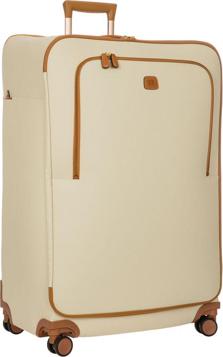 Actual product image Brics Zachte suitcase / trolley / travel case - Firenze - 82 cm - Beige (19 l)