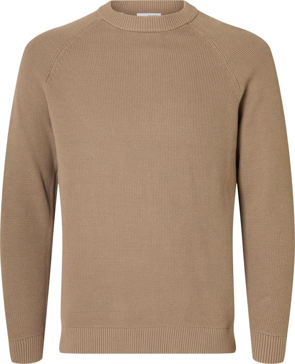 Actual product image Selected 100% cotton jumper with round neckline (M)