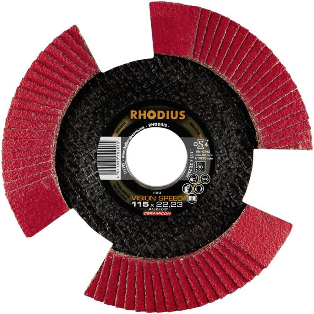 Rhodius, Schleifmittel, VISION SPEED Fächerscheibe 2223 P80 (80)