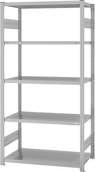 Actual product image eurokraft pro System boltless shelving, medium-heavy construction, plastic coated