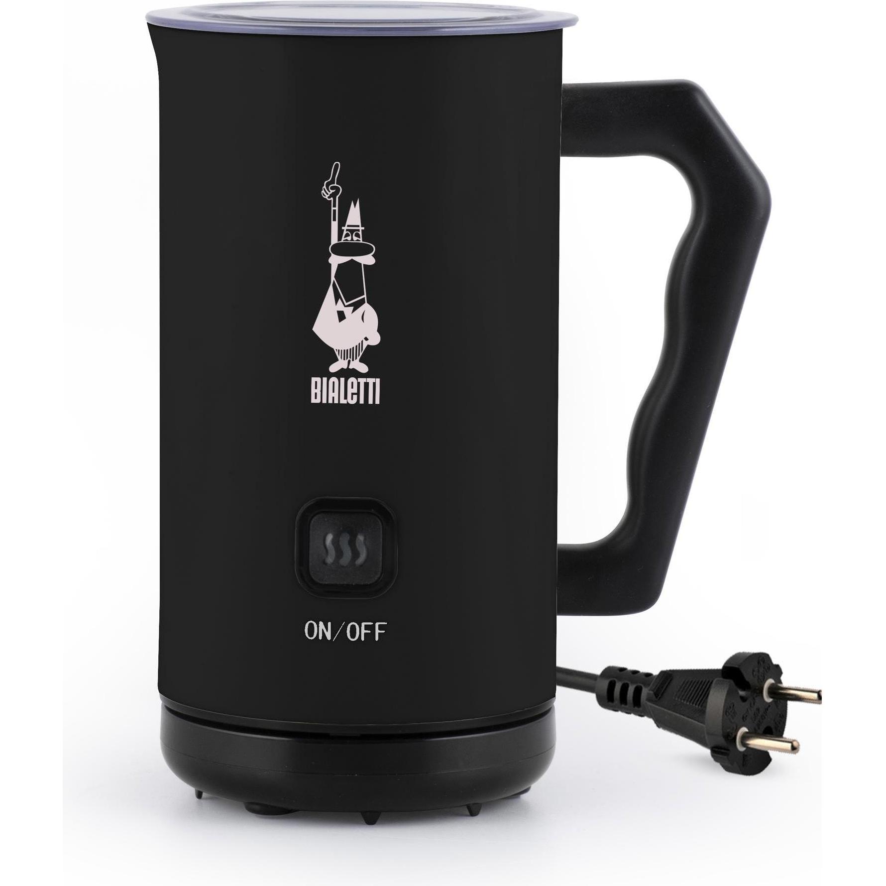 Bialetti MK02, Milchaufschäumer, Schwarz