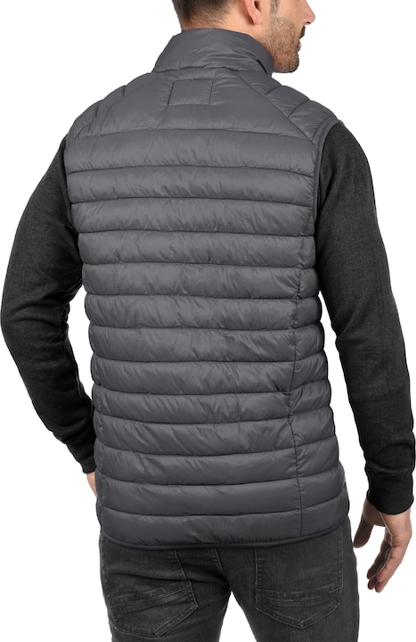 Actual product image Blend Nille Men's Quilted Gilet Vest Body Warmer With High Neck (L)