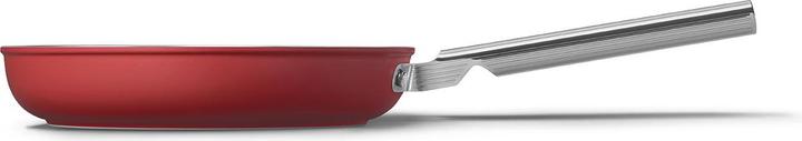 Actual product image Smeg CKFF2601RDM Frying pan Ø 26 cm, red (Frying pan, Aluminium, Stainless steel, 26 x 8.70 cm)