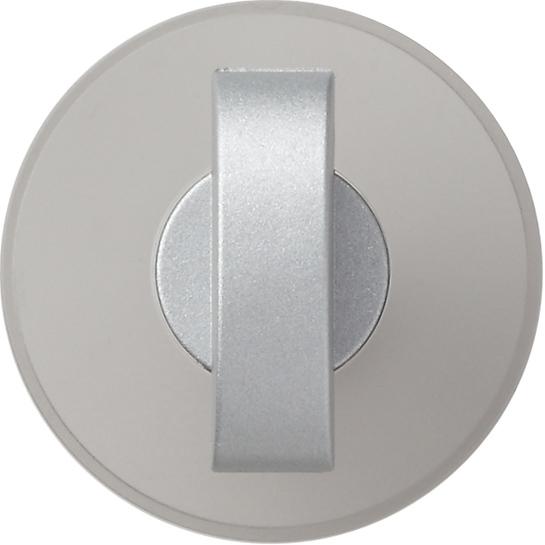 Gira Knebel System 55 F Alu 146626, Taster + Schalter, Silber
