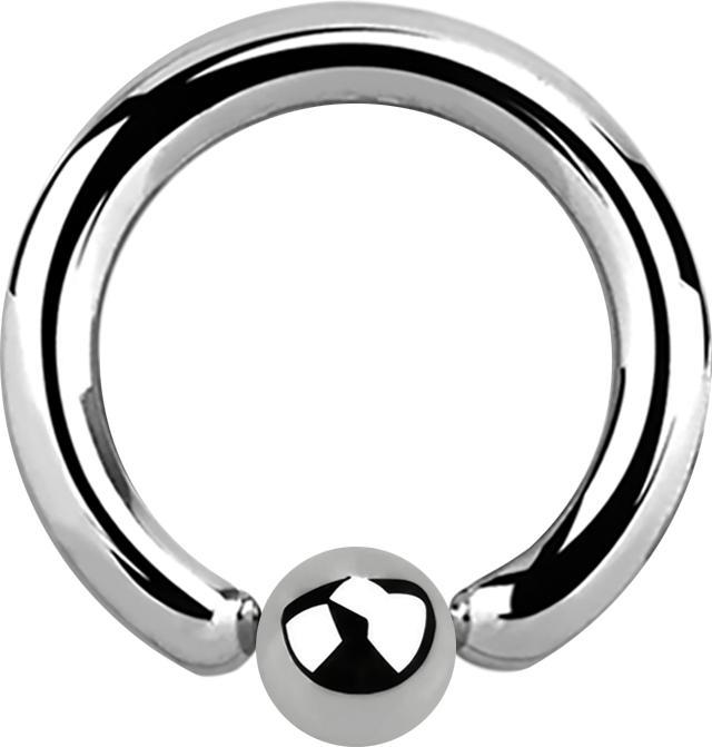 Immagine prodotto Star Piercing Anello di chiusura a sfera argento (Titanio, senza ottone)