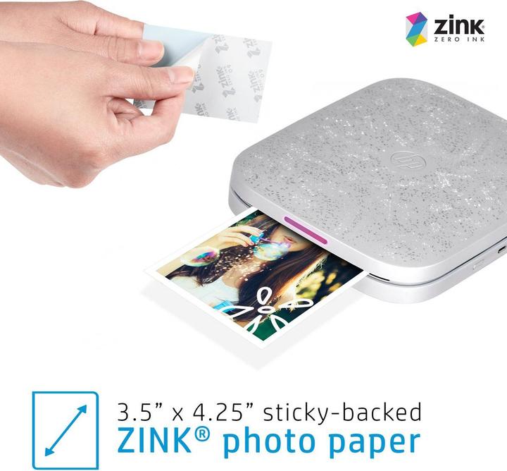 Actual product image HP Sprocket 3x4 (Colour)