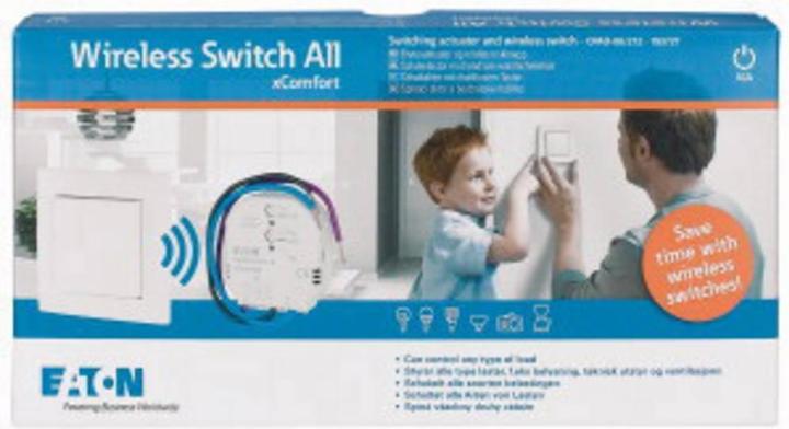 Actual product image Eaton Wireless Switch All, Package, Preprogrammed