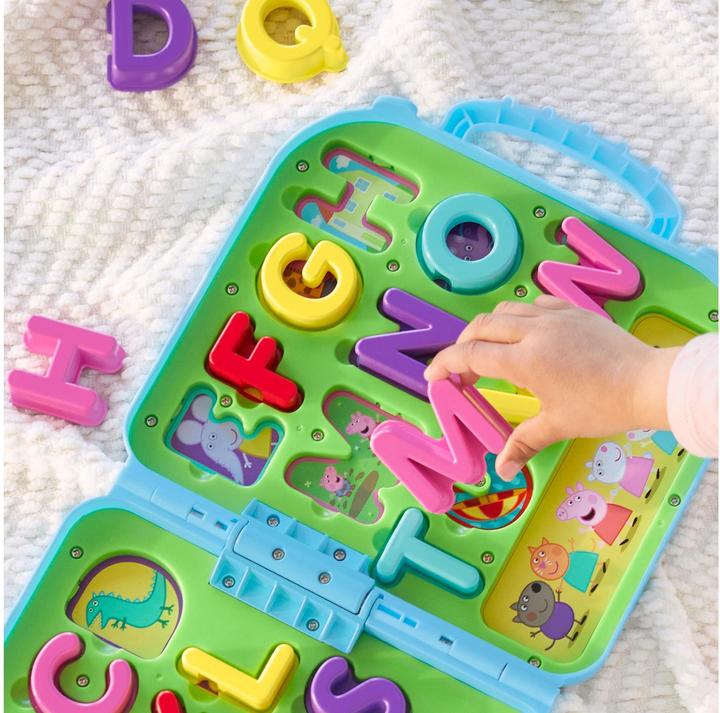 Produktbild Hasbro Peppas Buchstabenbox, Alphabet-Puzzle, Vorschul-Spielzeug