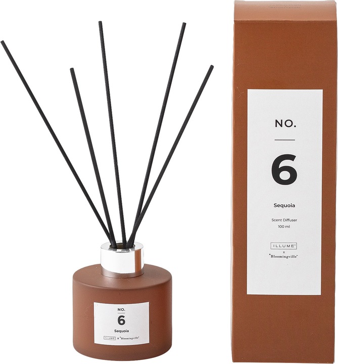 Actual product image Illume x Bloomingville NO. 6 - Sequoia (100 ml)