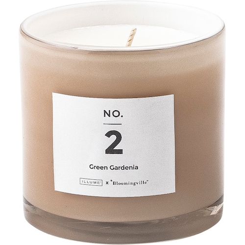 Illume x Bloomingville, Duftkerzen, Green Gardenia Scent Candle (200 g)