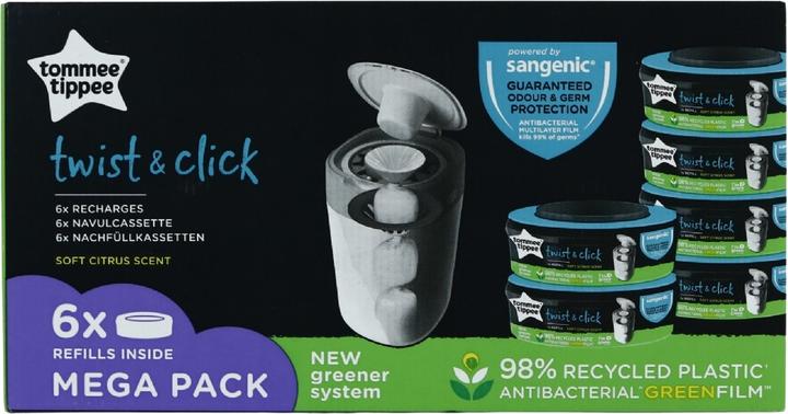 Produktbild Sangenic Twist & Click Nachfüllkassetten (6 x)